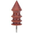 thumbnail image 1 of Herramientas De Pulido De Cuero, Brocas De Pulido De Cabeza De Pulido Usable Redwood Para Cuero Hecho A Mano(Pointed head), 1 of 9