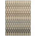 thumbnail image 1 of HomeRoots 384252 6 x 9 ft. Ivory Gray Light to Dark Geometric Indoor Area Rug, 1 of 1