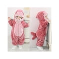 thumbnail image 6 of JYYYBF Kids Shark Costume Winter Warm Long Sleeve Hooded Romper Cute Halloween Plush Jumpsuit, 6 of 7