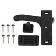 thumbnail image 1 of S SERENABLE RV Screen Door Latch Right Hand Handle for s, Cargo Trailer, OEM Replacement Passenger Side Door Black, 1 of 9