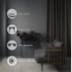 thumbnail image 2 of 2024 Home Fashion Blackout Thermal Insulation Curtains-solid Color Curtains Thermal Insulated Noise Redu, 2 of 5
