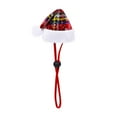 thumbnail image 3 of Kedshhgu Clearance Small Cat Santa Hat Christmas Hat Pet Hat for Small Cats Dogs Puppy Cosplay Xmas Costumes Party Home Decoration, 3 of 3