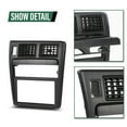 thumbnail image 4 of Suitable for Radio Bezel Dash Board Trim, Fit Toyota Tacoma 1995 1996 1997, Dashboard Panel, Black, 4 of 7