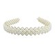 thumbnail image 1 of Diadema de perlas de gran tamaño hecha a mano con cuentas para accesorios para el cabello de adultos, diadema de perlas brillantes, artículo digno de regalo, 1 of 6
