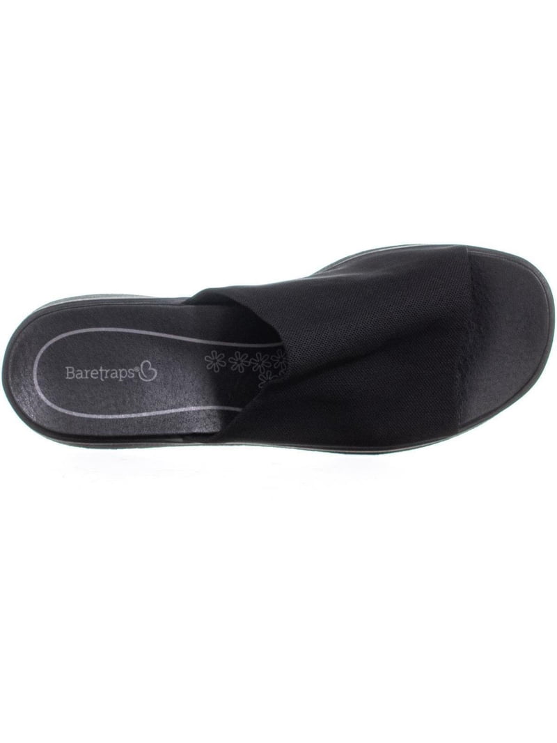 DIANTE Back design baretop ブラック Womens BareTraps Rebecca Slide Sandals, Black - Walmart.com
