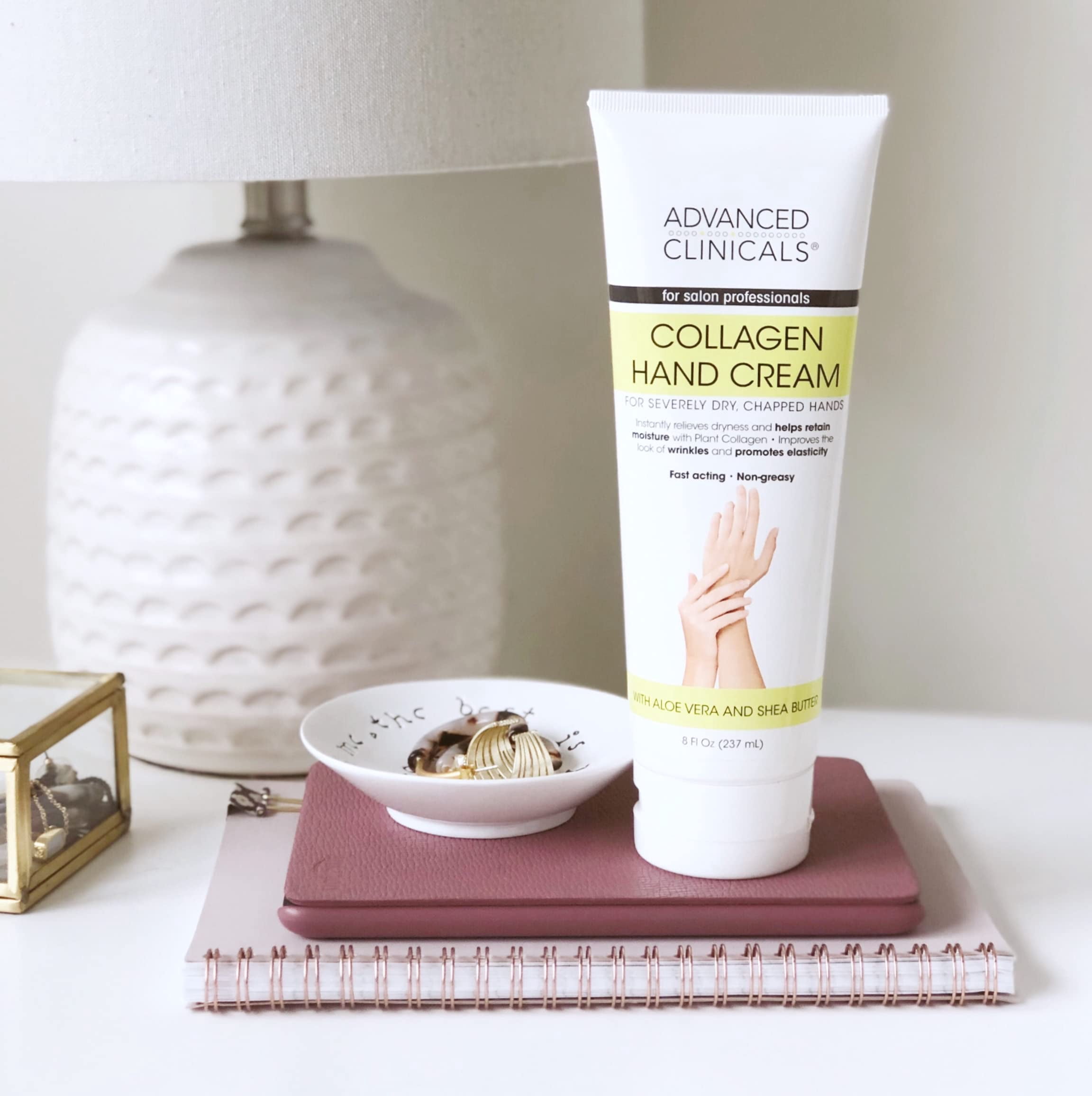 Collagen Handcreme Duo – 2x30g, Für Rissige Hände, Feuchtigkeitsspendend, Anti-Falten, Mit Collagen & Sheabutter