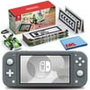 Nintendo Switch Lite (Gray) with Mario Kart Live (Luigi Set) + 6Ave Cloth