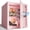 1.5 Cuft, variant on Safe Box,MUTAK 2.0 Cuft Biometric Safe Lock Box with Fingerprint,Code and Keys Access, Heavy Duty Security Money Safe Lock Cabinet with Fireproof Document Bag, Pink
