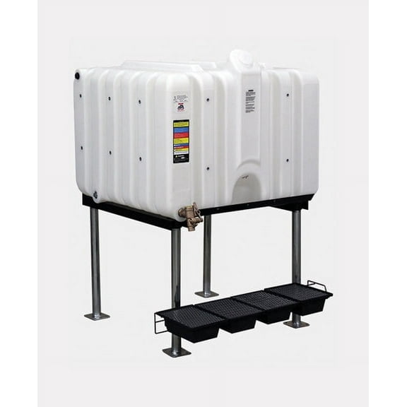 Rhino Tuff Tanks RTT-6200-NV 120 GALLON GRAVITY FEED TANK PACKAGE