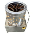 thumbnail image 2 of 20" Turkey Chicken Plucker Stainless Steel Drum Plucking Machine Poultry De-Feather Machine, 2 of 13