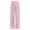 Pink, variant on Women’s Sparkly Sequins Wide Leg Pants High Waist Shiny Flare Trousers Disco Rave Party Pants L Black