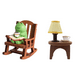 thumbnail image 1 of Estatua en Miniatura Rocker Con Escritorio Oficina, 1 of 7