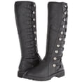 thumbnail image 2 of Mens Black Gotham Knee High Boots size Small 8-9, 2 of 6