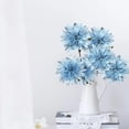 thumbnail image 6 of Realistic Blue Artificial Sea Anemone Flowers, Fake Silk Plastic Flower Bush for Home, Wedding and Party Floral Arrangements, Vibrant Blue Faux Flowers that Add Color to Decor, 24in, Blue, 6 of 6
