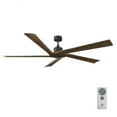 thumbnail image 2 of 70 inch 5 Blade Ceiling Fan-Midnight Black Finish Bailey Street Home 96-Bel-4490044, 2 of 10