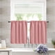 thumbnail image 1 of Cortinas de Color Liso para Sala de Estar, Dormitorio, Cocina o Como Separador de Ambientes | Tela de Fácil Cuidado | Paquete de 2, 1 of 3