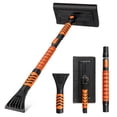 thumbnail image 1 of Costway 41” Extendable Snow Brush, Detachable Ice Scraper for Car Windshield with 180° Pivoting Head, Foam Grip, 1 of 9