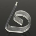thumbnail image 2 of Clear plastic tablecloth clip covers the clear table skirt clip, 2 of 5