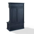 thumbnail image 3 of Crosley Furniture Seaside Wood 4 Hook Hall Tree in Distressed Navy, 3 of 10