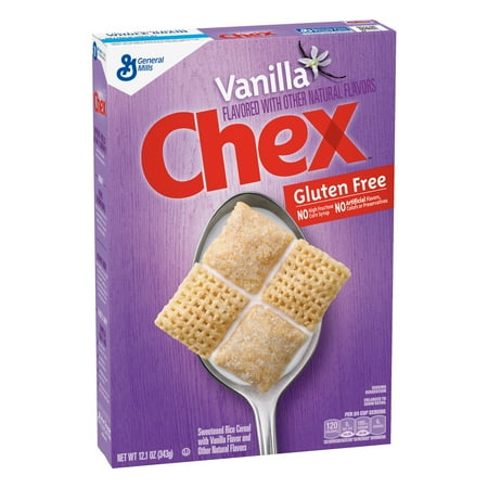 Vanilla Chex Cereal, Gluten-Free Cereal, 12.1 oz Box