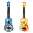 thumbnail image 2 of Small Kids Guitar Toy Toddler Cartoon Instruments Toy Guitar Boys and Girls Guitar 5.2x1.8x16 In, 2 of 5