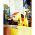 thumbnail image 2 of CafePress - August Macke Bright House Magnets - 2.25" Round Magnet, Refrigerator Magnet, Button Magnet Style, 2 of 4