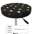 thumbnail image 4 of Fotbe Funny Chicken Stool Covers Round,Waterproof Round Bar Stool Covers Bar Chair Covers Washable Stool Cushion Slipcover for 12-14 Inch Chair-13 inch, 4 of 7