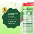 thumbnail image 5 of (12 pack) Bloom Nutrition Pop Prebiotic Soda, Winter Pomberry Limited Edition, 12 fl oz, Can, 5 of 9