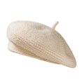 thumbnail image 2 of Knitted Berets for Women French Beret Hats for Women Trendy Painter Cap Beanies Warm Fall Winter Hat Tea Party, 2 of 7