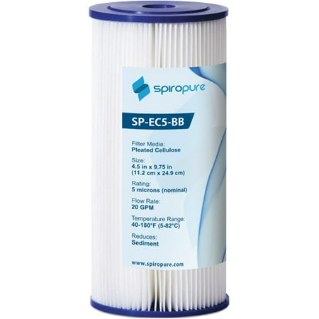 SpiroPure Pentek ECP5-BB / 255490-43 Compatible Sediment Filter (Case of 12)