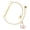 Two Tone, variant on Silver-tone Swimmer in Heart - Silvertone Class of 2026 Delicate Bar Bracelet, 8.5"