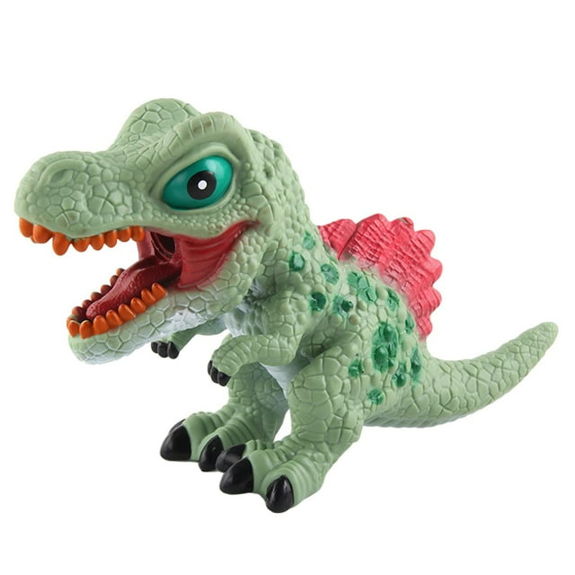 El juguete de dinosaurio HUOGUO Color Mini aprieta goma blanda