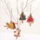 thumbnail image 2 of Wosthever Colgante de Navidad Metal de hierro decorativo DIY escaparate de ventana decoración colgante de Navidad ambientes festivos decoración de Año Kits de decoración para fiestas Blanco Wosthever HA067629-02, 2 of 6