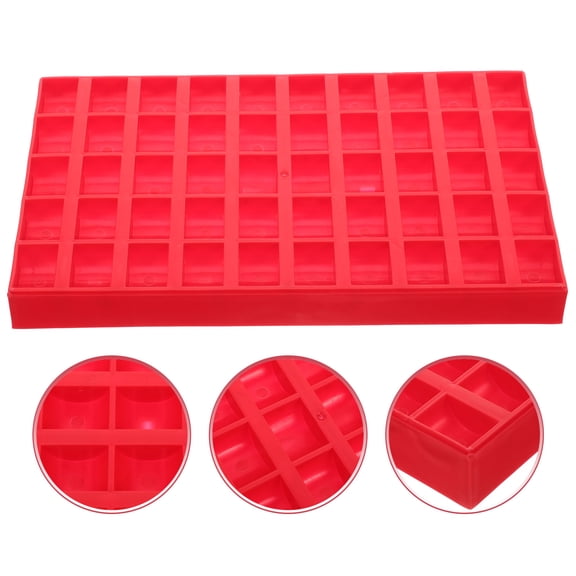 UKCOCO Coin Organizer Coin Storage Box Plastic Compact Supermarkets 1Pack
