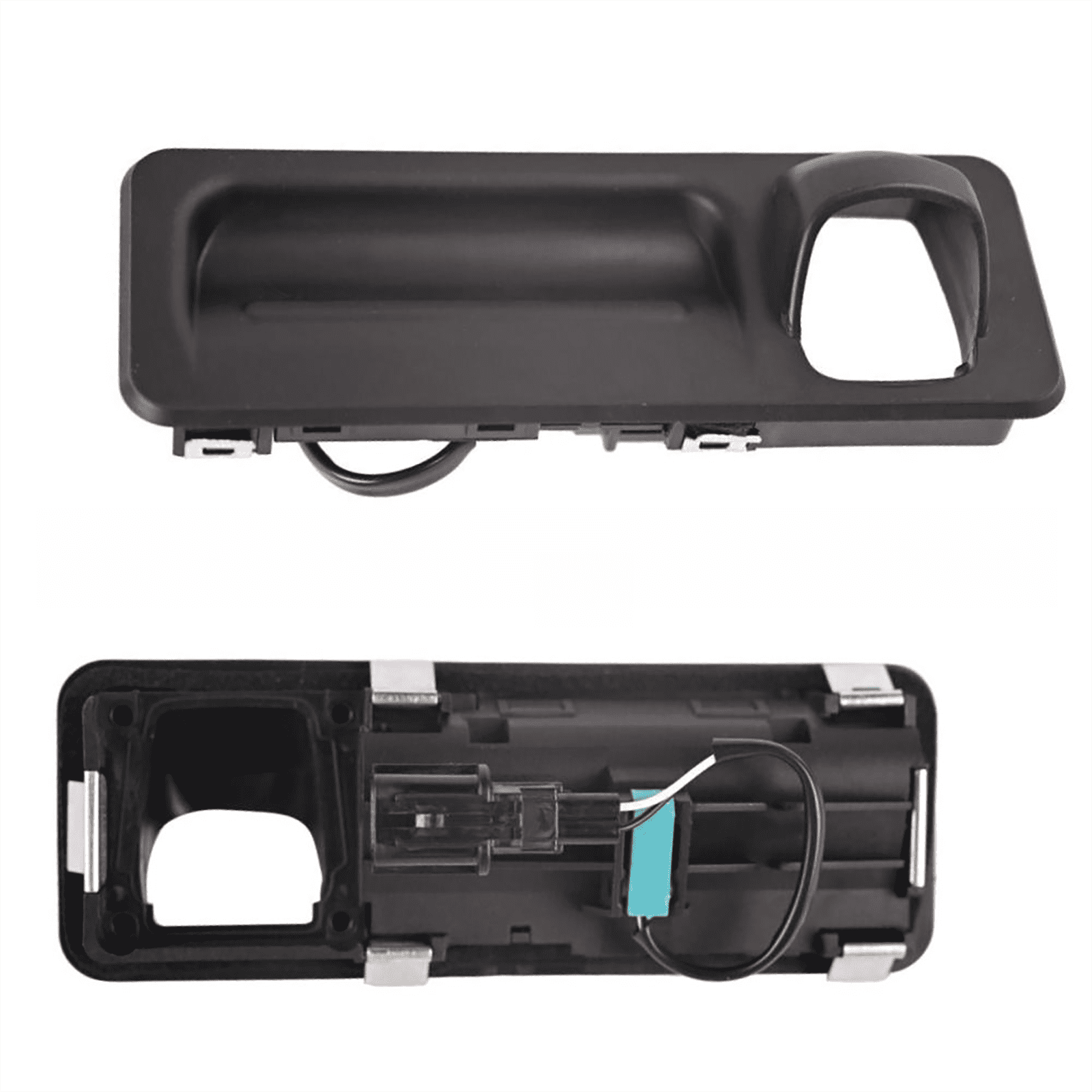 Black Outside Trunk Lid Lock Handle 81260B10104X, Compatible