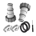 thumbnail image 2 of Adaptador de bomba de filtro de piscina,Adaptador de bomba de filtro de piscina Compatibilidad versátil,Accesorios de adaptador de conversión de manguera resistentes,Abrazadera de 1,25, 2 of 9