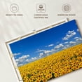 thumbnail image 6 of Elephant Stock Great Sunflower Field Wall Art - Horizontal Canvas Wall Art - Living Room Wall Decor - Nature Canvas - Blue And Green Decor - 48" x 32", 6 of 8