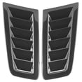 thumbnail image 1 of Hood Vent Car, 2Pcs  Intake Cover Bonnet Vents Universal  Vent Cover, For  RS MK2 Style Bonnet Vent RS Style Exterior Car Part Car Front Vent Carbon Fiber Color, 1 of 8