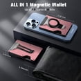 thumbnail image 2 of Billetera magnética Zeeker para Magsafe con soporte para Airtag y clip para billetes, 2 of 7