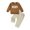 Z07-Brown, variant on Futezty Toddler Boys Girls Clothes Fall Winter Outfit Sets, Baby Outfits 6 12 18 24 Months 2T 3T 4T 2-Pieces Set