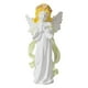 thumbnail image 5 of Escultura de resina de niña rezando, estatua de ángel rezando, figuras de querubín para Navidad Verde 145x113x30cm, 5 of 9