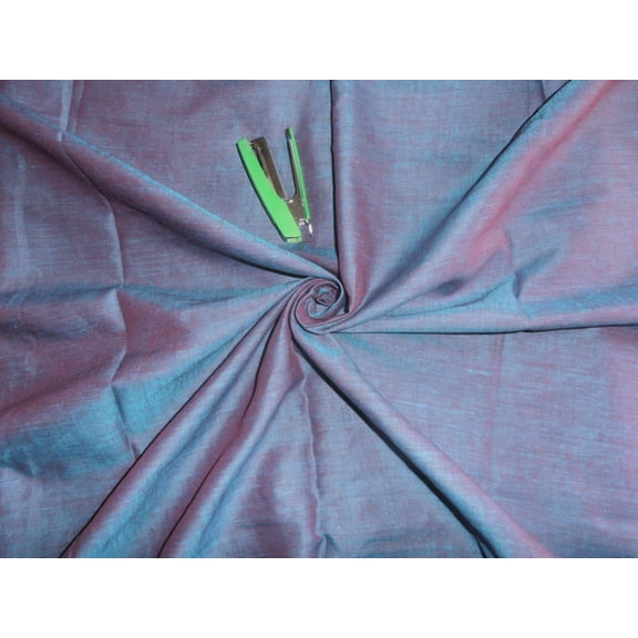 two tone ramie linen fabric {iridescent} fabric 57" wide