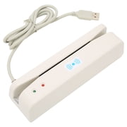 Card Swiper, Compact Portable Credit Card Skimmer Two Way Swiping For ID Authentication For Banking System For POS System