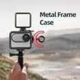thumbnail image 6 of Aluminum Alloy Protective Frame Cage for 360 GO 3 Action Camera with Protective Cover 2-Claw Adapter Included, 6 of 8