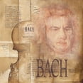 thumbnail image 2 of Oudkerk, Marie-Louise 26x26 White Modern Wood Framed Museum Art Print Titled - A tribute to Bach, 2 of 4