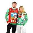 thumbnail image 5 of Socal Look Women's Ugly Christmas Sweater, Long Sleeve Crew Neck Acrylic Holiday Pullover, 2XL, 5 of 7