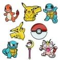 thumbnail image 2 of Pin esmaltado de Pokémon de 25 estilos, insignias de solapa para mochilas, broches, figuras de Squirtle Pikachu anima, accesorios de joyería, regalos, 2 of 4