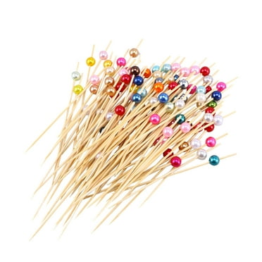 200 Pcs Cocktail Stick Fruit Picks Party Supplies Coffee Stirrers Creative Sticks