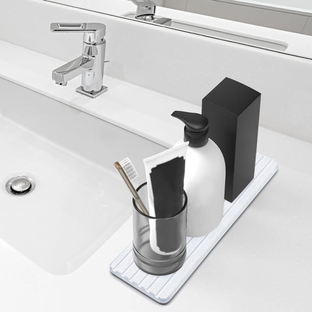 Alfombrilla de cojín de copa absorbente de agua Diatomite | Patrón de flor hueca | Almohadilla de aislamiento térmico para la mesa del hogar de jabón de taza de té | Material de madera | 40x10x1cm