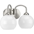 thumbnail image 1 of Progress Lighting P300085-009 Bain et Vanité Carisa, Nickel, 1 of 1
